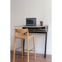 treteau-pour-la-réalisation-d'un-bureau-mural-hauteur-standard-do-it-yourself-melamine-noir-contreplaque-bouleau-pied-acier-noir