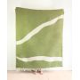 WOOL THROW - NATURE - GREEN