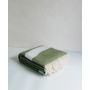 WOOL THROW - NATURE - GREEN