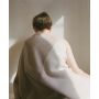 WOOL THROW - DUO - ECRU