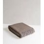 WOOL THROW - EARTH - FAWN