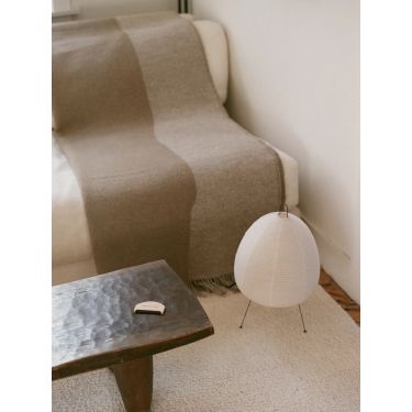 WOOL THROW - EARTH - FAWN