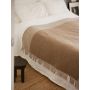 WOOL THROW - EARTH - FAWN