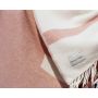 WOOL THROW - RIVER PINK