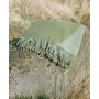 WOOL THROW STREAM MOSS GREEN