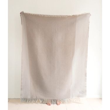 PLAID EN LAINE EARTH SAND