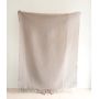 WOOL THROW EARTH SAND