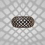 LAMPE KINA BLACK 1 SIDE OUTSIDE (OMBRES) - DAVID TRUBRIDGE