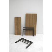 Pi5 TRÉTEAUX DE TABLE BASSE 2 NIVEAUX